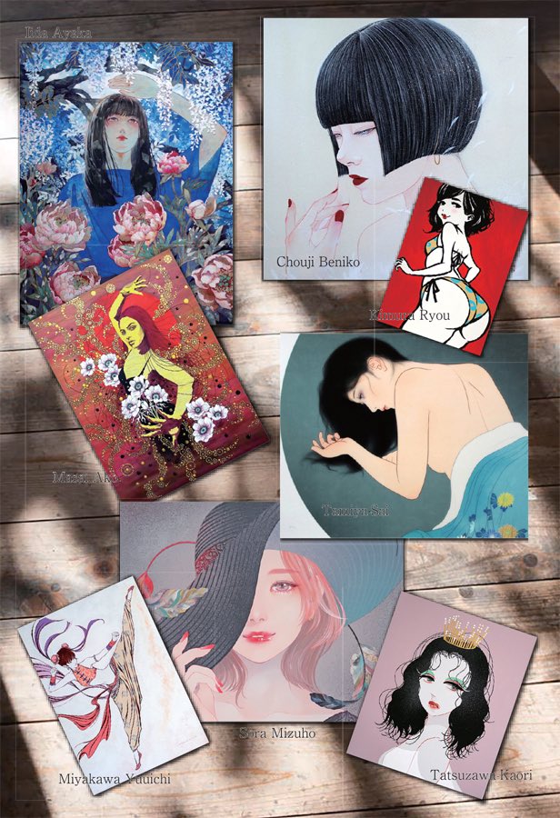THE SELECTIONS VOL.1 ー魅惑の美人画展ー 11/18 ~ 11/20 神楽坂

https://t.co/bLg2KvsOKE

会期:入場無料
11月18日(金)11時〜20時
11月19日(土)11時〜18時
11月20日(日)11時〜16時
※時間帯が変則ですので、ご注意くださいませ。

場所:神楽坂セッションハウス 2F ギャラリー 