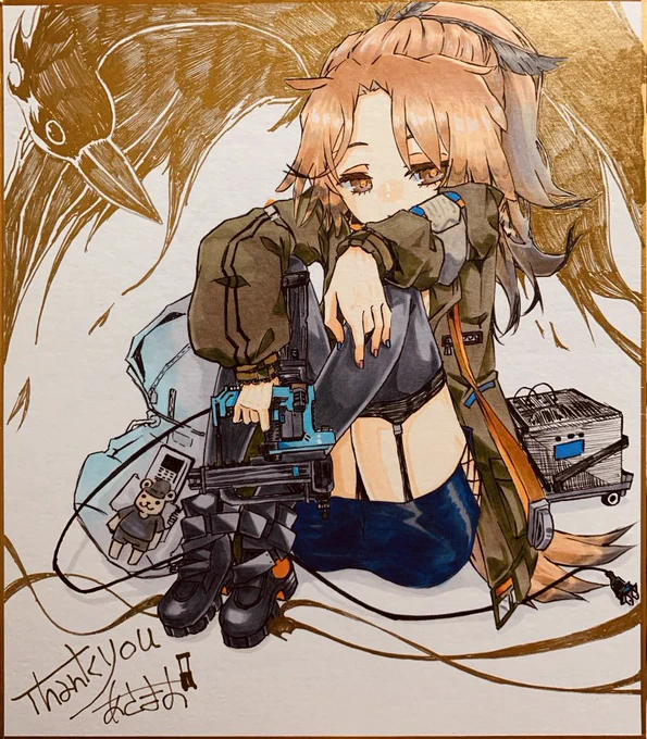 キャリーバッグ新調支援BOOTH2枚目完成しました(((o(*゜▽゜*)o)))パインコーンちゃんかーいいですよね☆ミ 