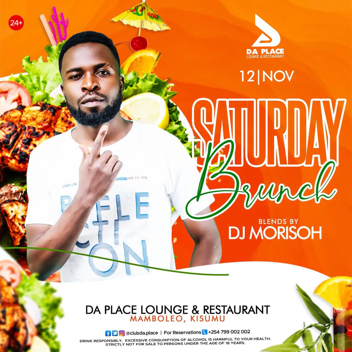 daplacekisumu's tweet photo. You know the vibes !!! Saturday Moods on the high as we link up with DJ MORISOH tonight 😎🔥🔥
#saturdayhangout #EnjoymentHeadquarters #BeThere & #ExperienceHappiness
#WeAreTheParty https://t.co/JY31NzA4m2