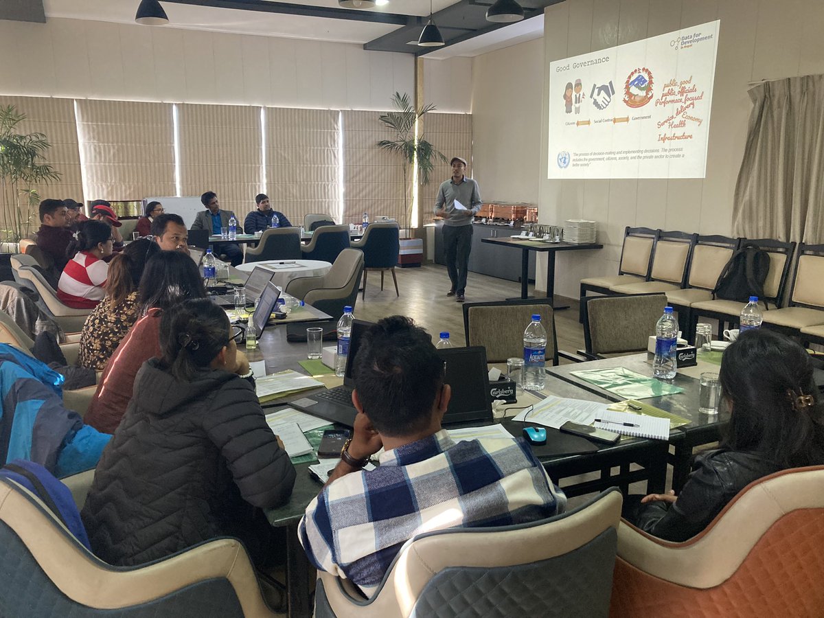 D4D_Nepal's tweet image. D4D Program Manager @PranayaSth facilitating a session at the workshop on “Use of Data in Public Interest Reporting” organized by Centre for Data Journalism Nepal in support of @Asia_Foundation 

#datajournalism #datadrivenstories