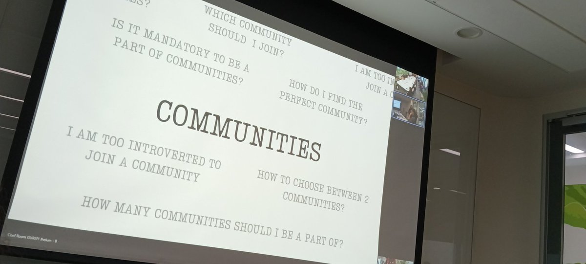 _janvi__10's tweet photo. What do you guys think  about communities🤔🤔
#communityday #mscigdtuw #azuredevday https://t.co/9Ski0dSjWO