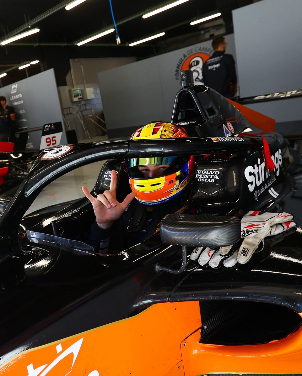 That race day feeling 🤟🤗 See you out on track… ¡Nos vemos ahí fuera! #F4Spain #Barcelona #CETDM