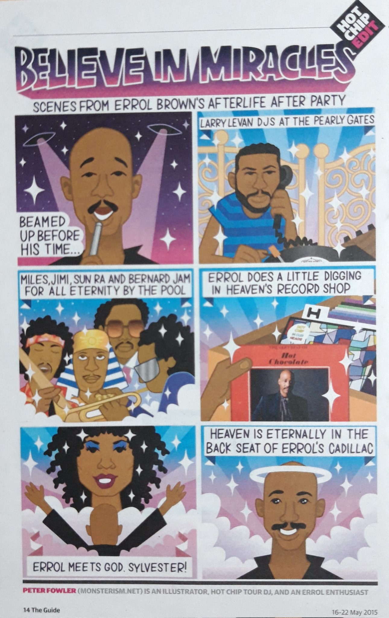 Happy Birthday to Errol Brown with this lovely tribute by 
