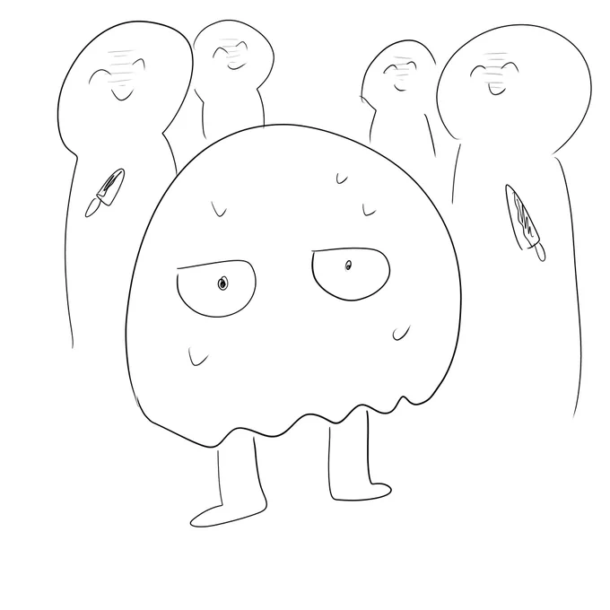 初おたよりです!
イラスト描きました!
 #柄トセトラ 