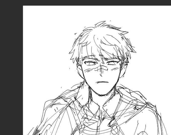 what do you think he's blushing at 