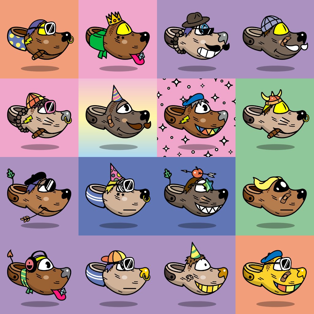 MagicClogs's tweet photo. Generated Clogs 🥳 #NFTCollection #magicclogs #NFTCommunity https://t.co/otffp5VUOx