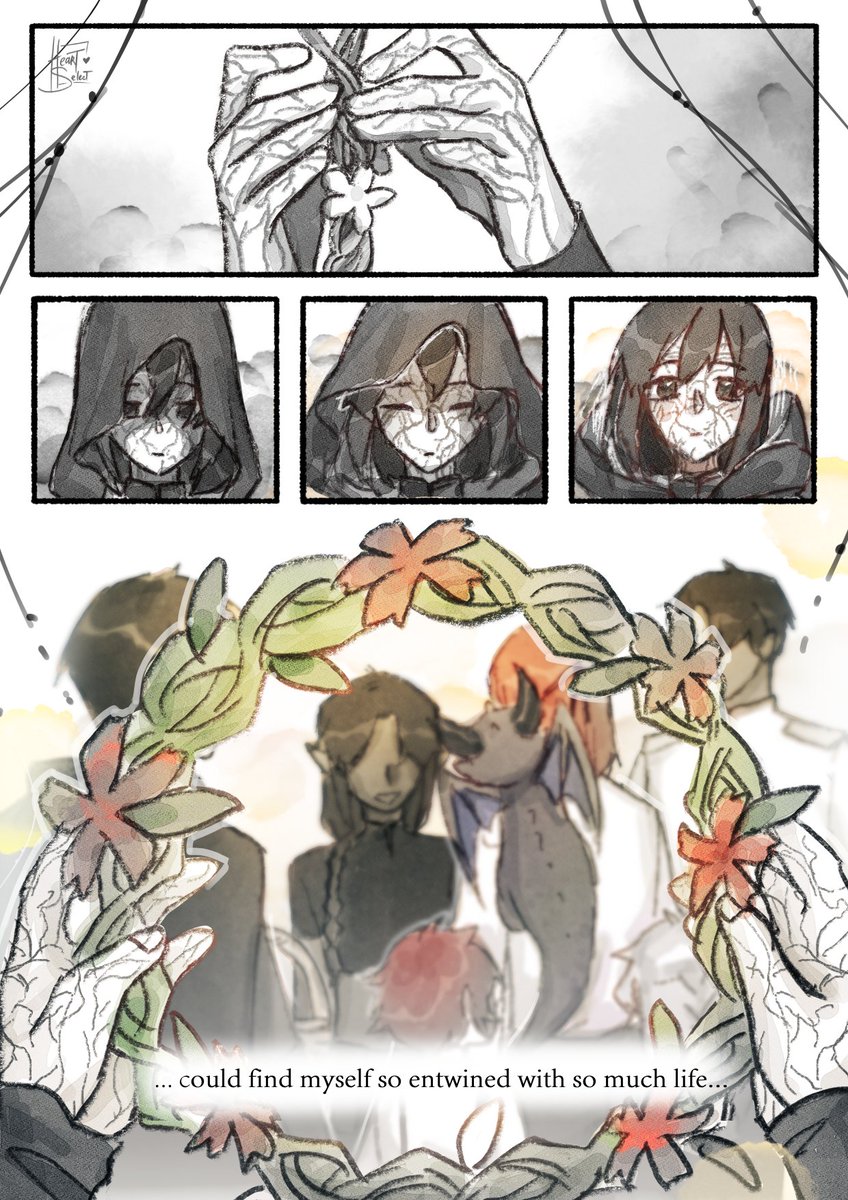 heartselect's tweet photo. Here's the mini comic i had made for @LCFZine2022 !! The zine is open and free for the public so please check it out!

I enjoyed giving spotlight to Mary for this bc each member of the cast are dear to my heart 🥺

#LCFZine2022 #lcfzine #lcf #loutofcountsfamily #백망되 https://t.co/FmbJY8naJw