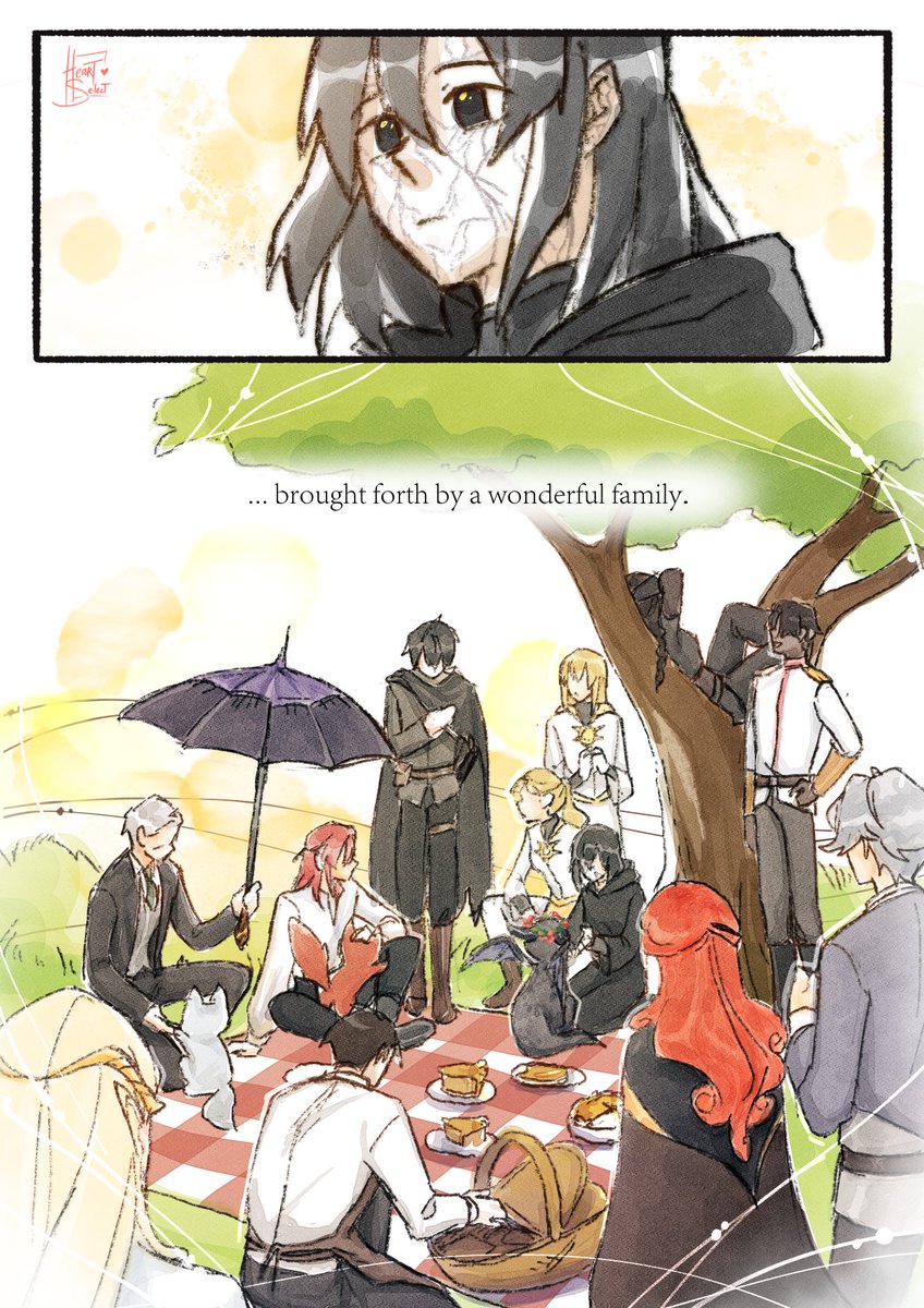heartselect's tweet photo. Here's the mini comic i had made for @LCFZine2022 !! The zine is open and free for the public so please check it out!

I enjoyed giving spotlight to Mary for this bc each member of the cast are dear to my heart 🥺

#LCFZine2022 #lcfzine #lcf #loutofcountsfamily #백망되 https://t.co/FmbJY8naJw
