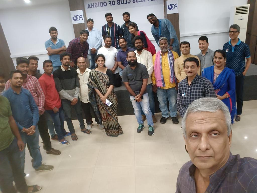 With many leading climate activists from across Orissa now. Preparatory meet for Dharitri's Youth Conclave 2022