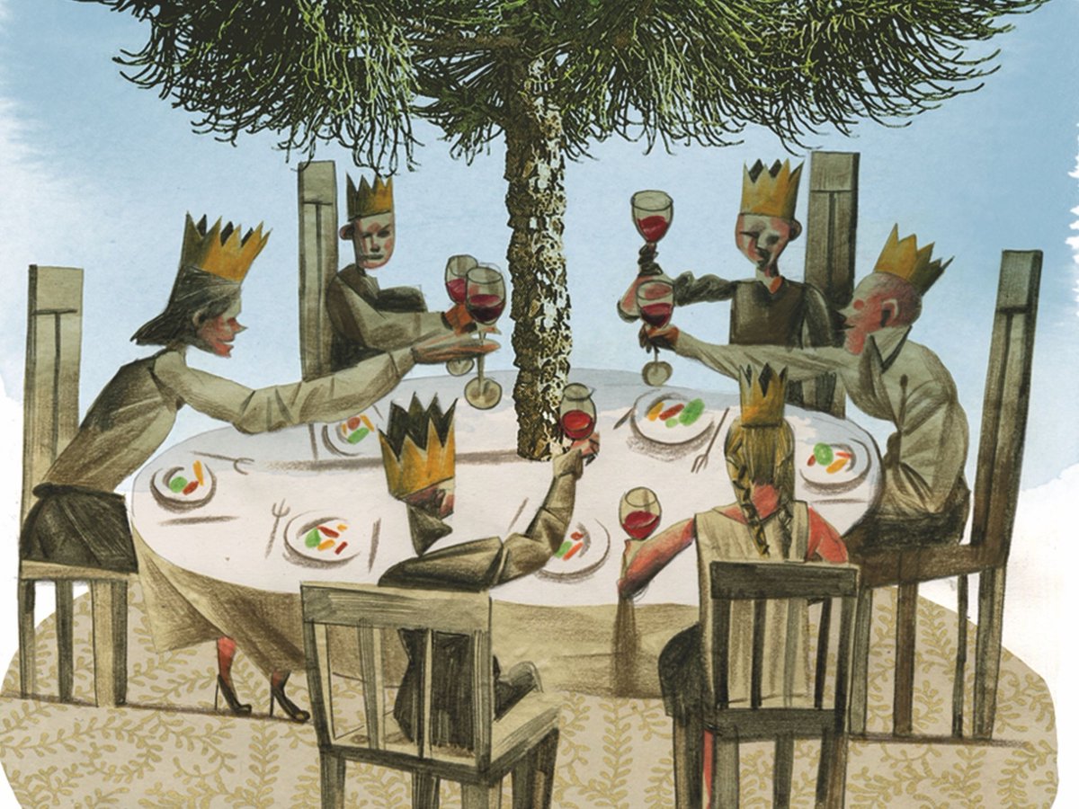 For our Christmas Edition of the Fat Duck Anthology we start our festivities with a toast!  WHAT WILL YOU CHOOSE? A Buck’s Fizz to buck you up? A mulled wine to mull things over? A sherry to fortify you? or perhaps – if you’re dreaming of a white Christmas – a snowball?