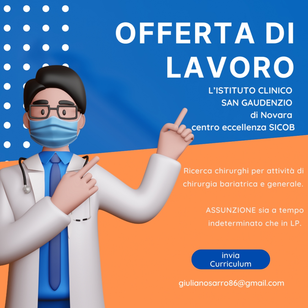 SICOB_org's tweet photo. OFFERTA DI LAVORO https://t.co/Cer8xZLQom