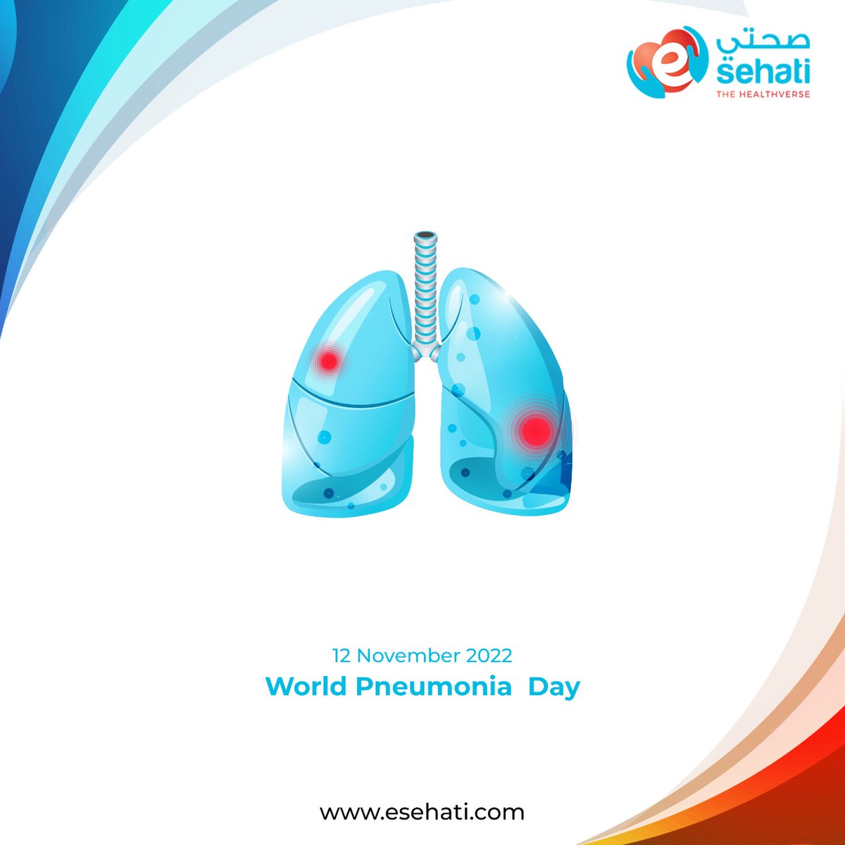 Healthverseai's tweet photo. Raise awareness about pneumonia, promote prevention and treatment to fight against the illness.
.
.
#esehati #dubai #uaelife #healthylife #WorldPneumoniaDay #preventpneumonia #awareness #secondmedicalopinion #secondopinion https://t.co/jEpapyT2RQ