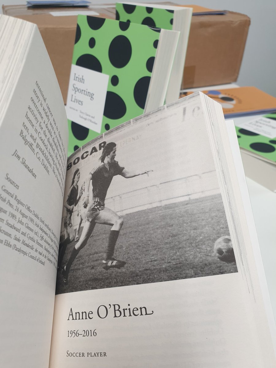 HBee2015's tweet photo. Delighted to have contributed the chapter on #AnneOBrien to this collection. #ISL22 #WomensFootball https://t.co/RAoapcpWrY