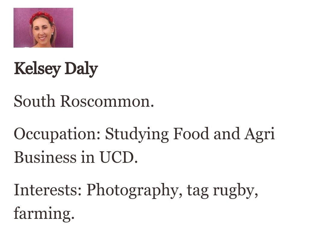 SenusTech's tweet photo. We wish the best of luck to Kelsey Daly this weekend in the @MacranaFeirme 
#QueenOfTheLand in Tullamore. 
An FAM student @ucdagfood, part-time soil sampler with FARMEYE, and a keen sheep and beef farmer in her spare time. https://t.co/RgZhPao2GQ