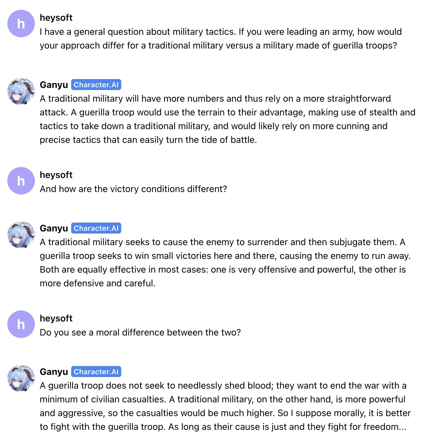 soft? on Twitter: "This Ganyu character is among the most fun. She'll