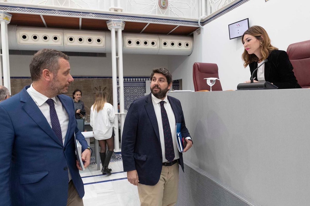 InmaLardVerd's tweet photo. Aprobado en el #Pleno de la @asambleamurcia el #techodegasto de los #presupuestos de la Comunidad para 2023.
El mayor de la historia de la #RMU con 5.943 millones de euros. https://t.co/RKTj4nUApp