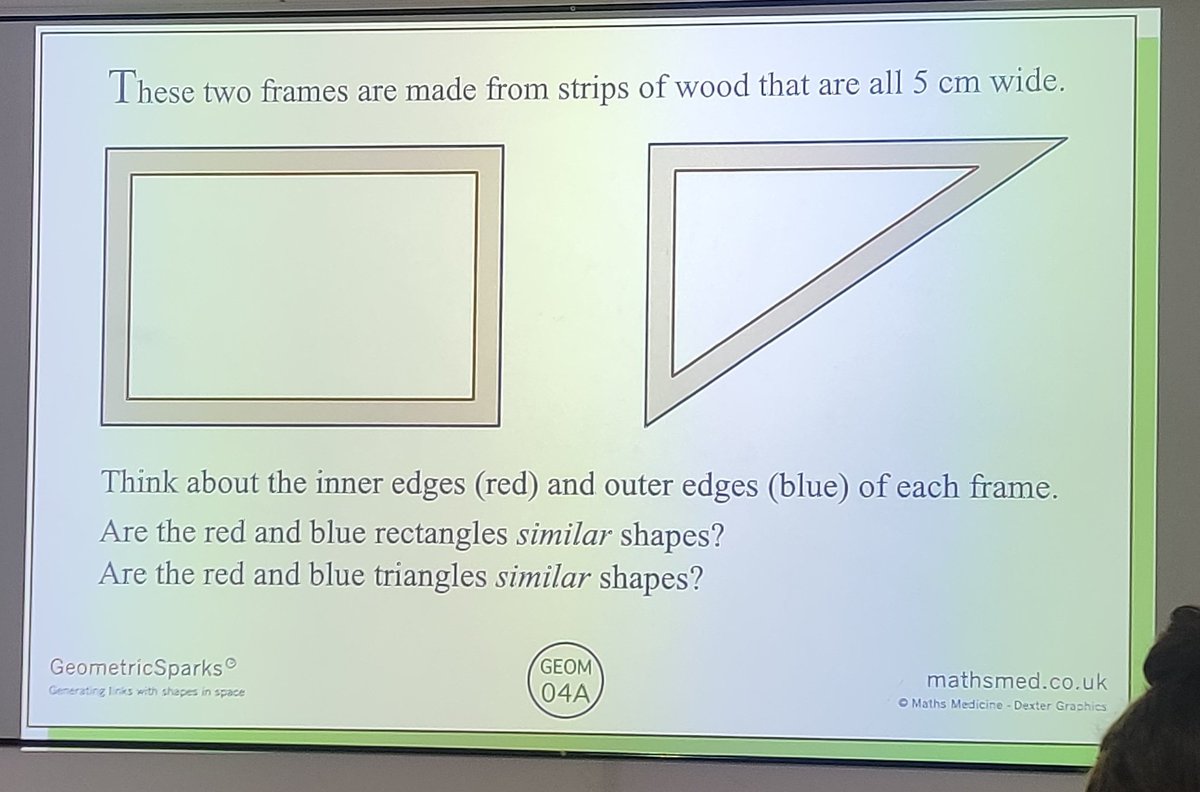 japleen_kaur1's tweet photo. Similarity and congruence Geometric Spark with @ProfSmudge @ATMMathematics @Mathematical_A #LondonMaths https://t.co/IPlNrJH6EX