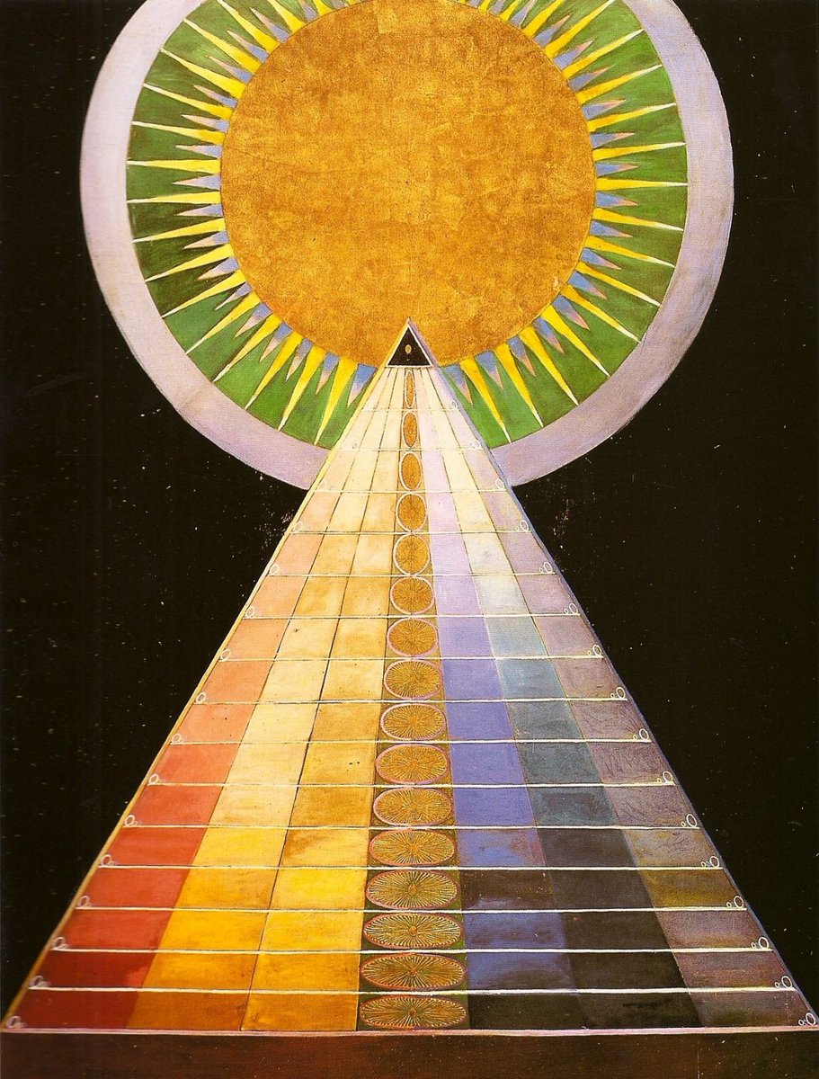 leocrane (@leocrane) on Twitter photo Going deep into the visionary work of Hilma af Klint after reading <a href="/CozomoMedici/">Cozomo de’ Medici</a>'s excellent interview w <a href="/TheGoda_io/">Gallery Of Digital Assets ⚪️</a> x <a href="/AcuteArt/">Acute Art</a> #MediciMinutes - wow!
"Her imagery was intended to lead the viewer into levels of awareness beyond everyday life" - Daniel Birnbaum Going deep into the visionary work of Hilma af Klint after reading <a href="/CozomoMedici/">Cozomo de’ Medici</a>'s excellent interview w <a href="/TheGoda_io/">Gallery Of Digital Assets ⚪️</a> x <a href="/AcuteArt/">Acute Art</a> #MediciMinutes - wow!
"Her imagery was intended to lead the viewer into levels of awareness beyond everyday life" - Daniel Birnbaum