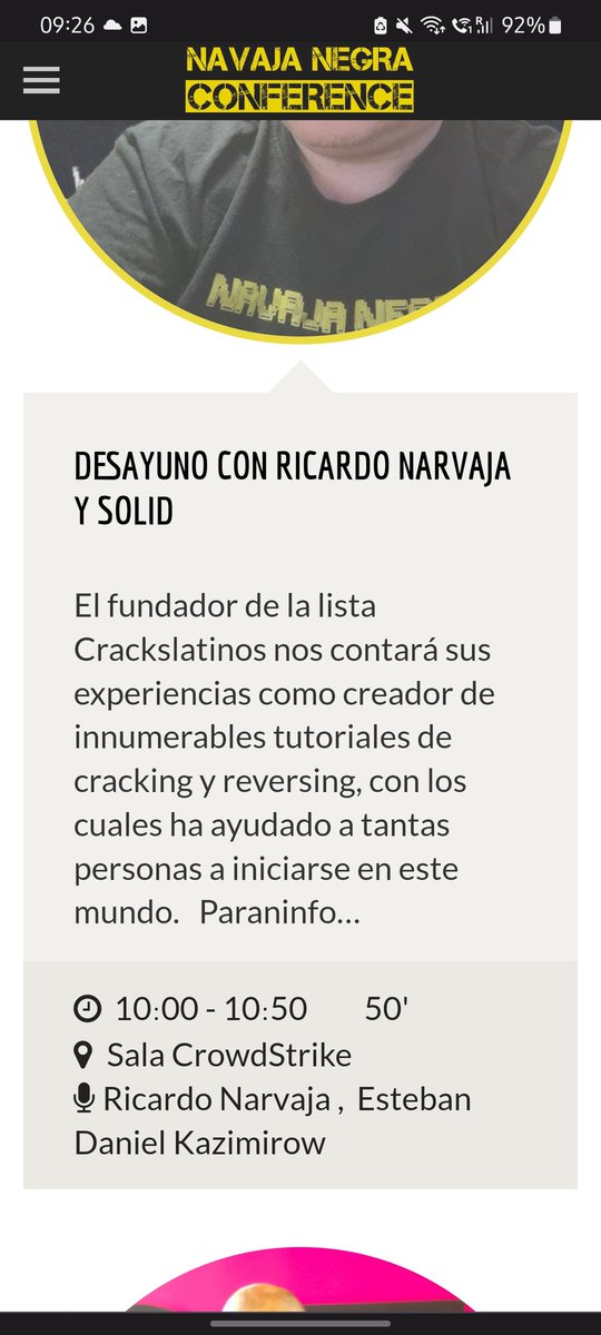 ricnar456's tweet photo. En media hora desayunamos con Solid en Navaja Negra. https://t.co/vC3shA8g5V
