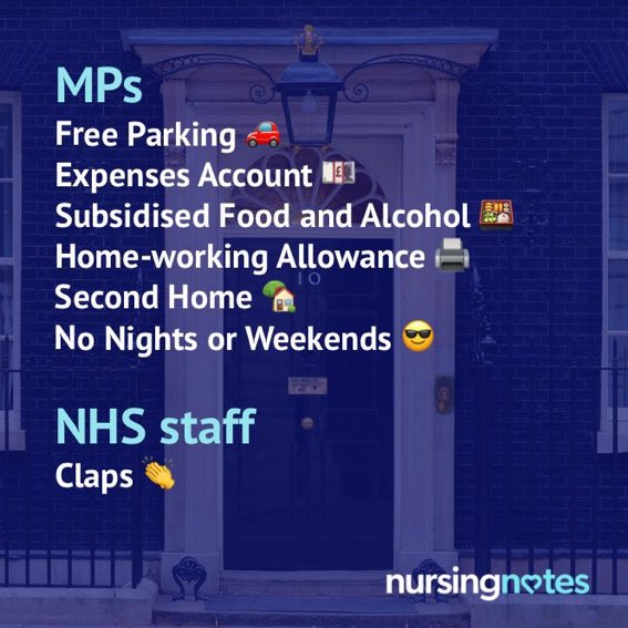 Please retweet or copy this photo #SaveOurNHS #SupportTheNurses