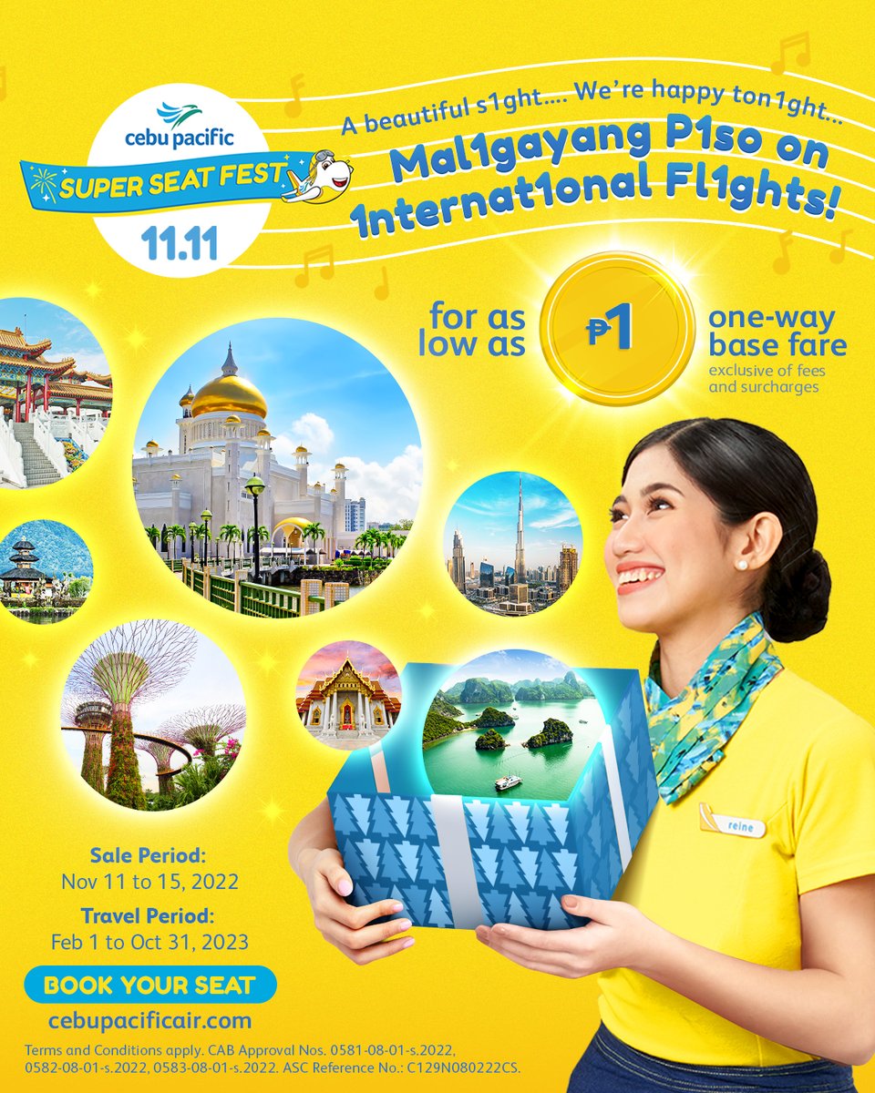 Cebu Pacific Air tweet media