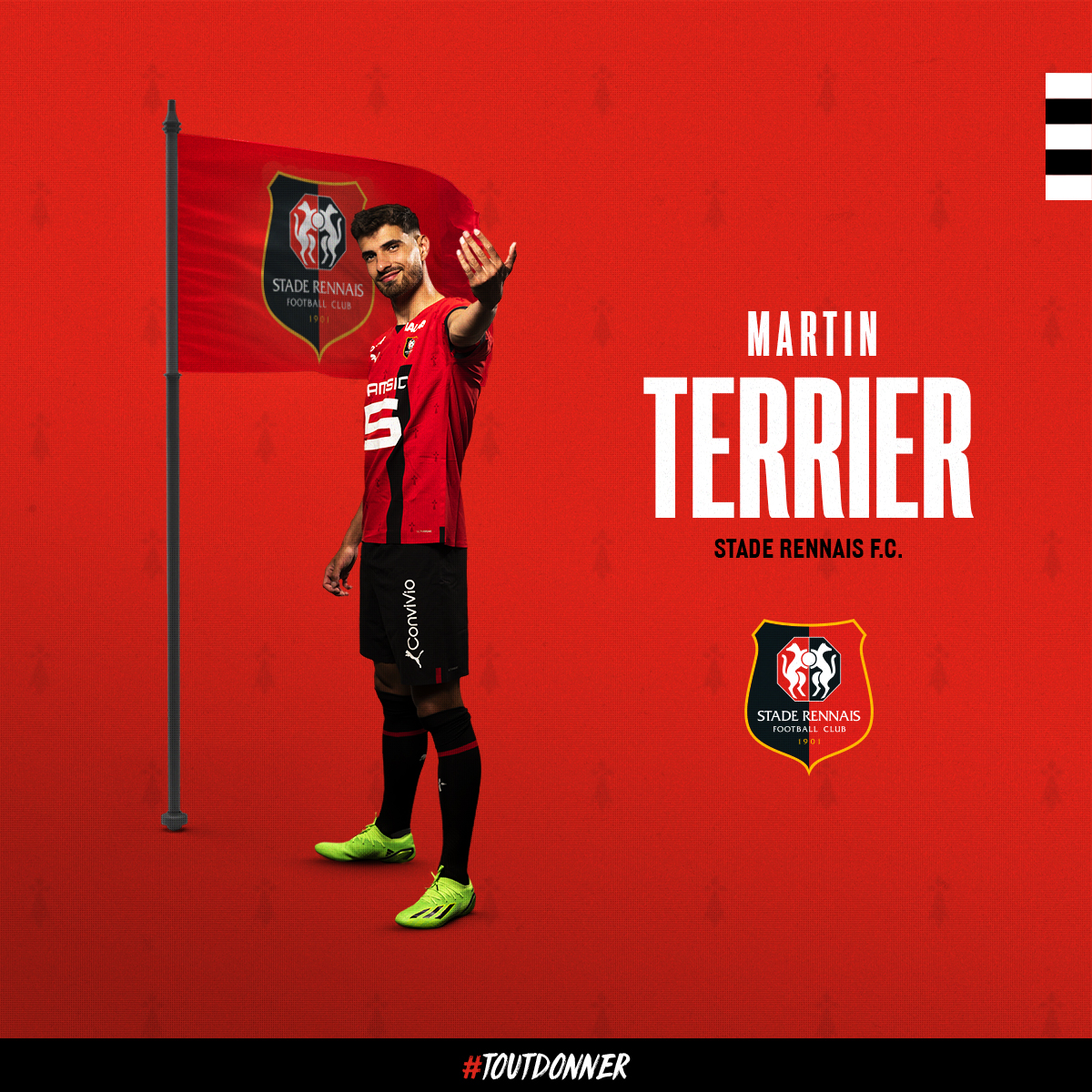 [SÉLECTION]

Notre attaquant 𝗠𝗮𝗿𝘁𝗶𝗻 𝗧𝗲𝗿𝗿𝗶𝗲𝗿, auteur de 23 buts cette année, est sélectionné par Bruno Genesio pour la réception du TéFéCé. 💪

Félicitations Martin ! 👏