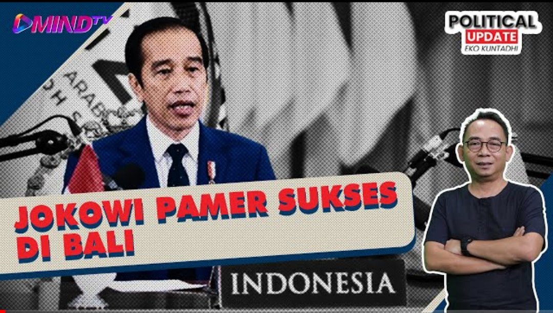 beritaind24's tweet photo. Menuju G20 Indonesia 2022 yang akan di
pimpin oleh presiden Jokowi mulai menunjukan prestasi luar biasa di KTT G20 di Bali.

https://t.co/2ALeEmPVGk

Esemka Mandalika Mayden Batman Banjir Kalideres Butter
#MANIACinJKT https://t.co/tkyN1bozRt