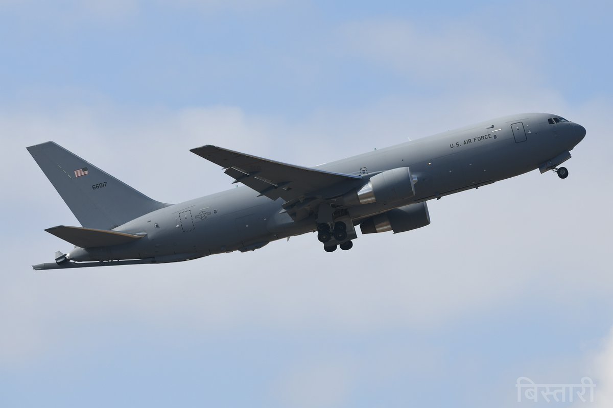 2022.11.12 RJTY KC-46が3機上がりました。 KC-46A (17-46030, 18-46042, 16-46017)