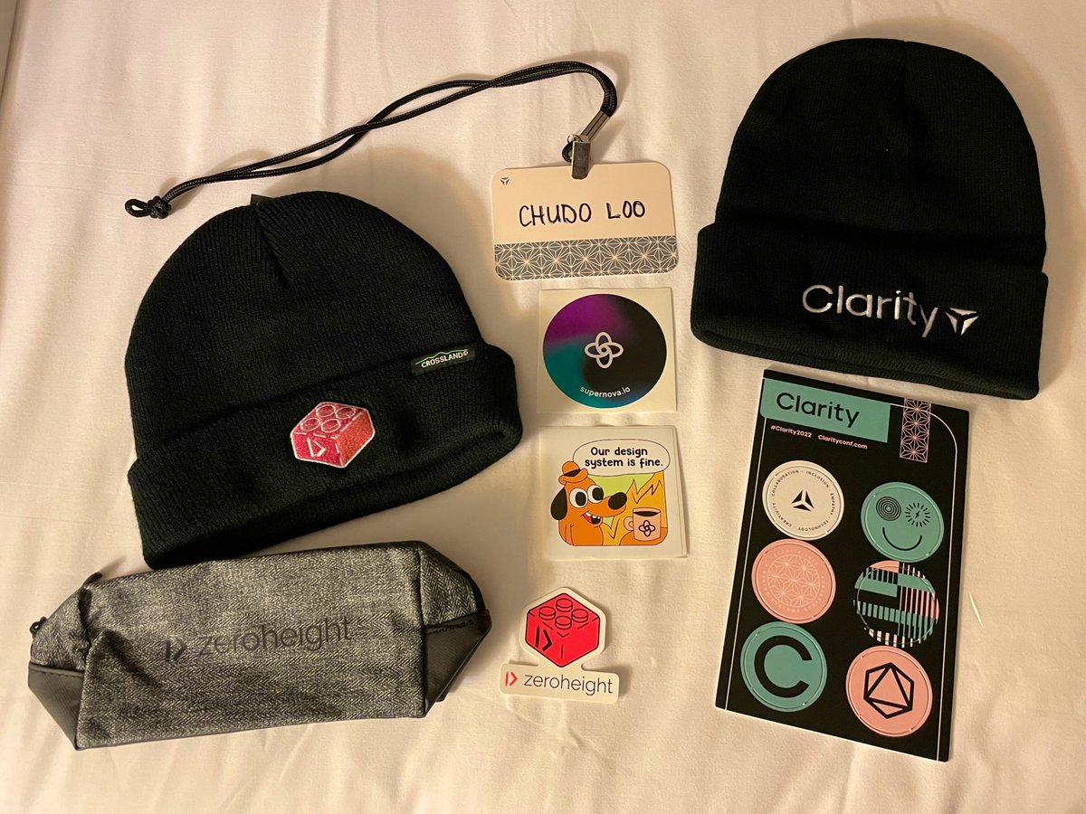 looscannon's tweet image. Taking home design system goodness and shared experiences from @zeroheight, @supernova_io, and DS practitioners/attendees/speakers at @Clarity_conf #Clarity2022