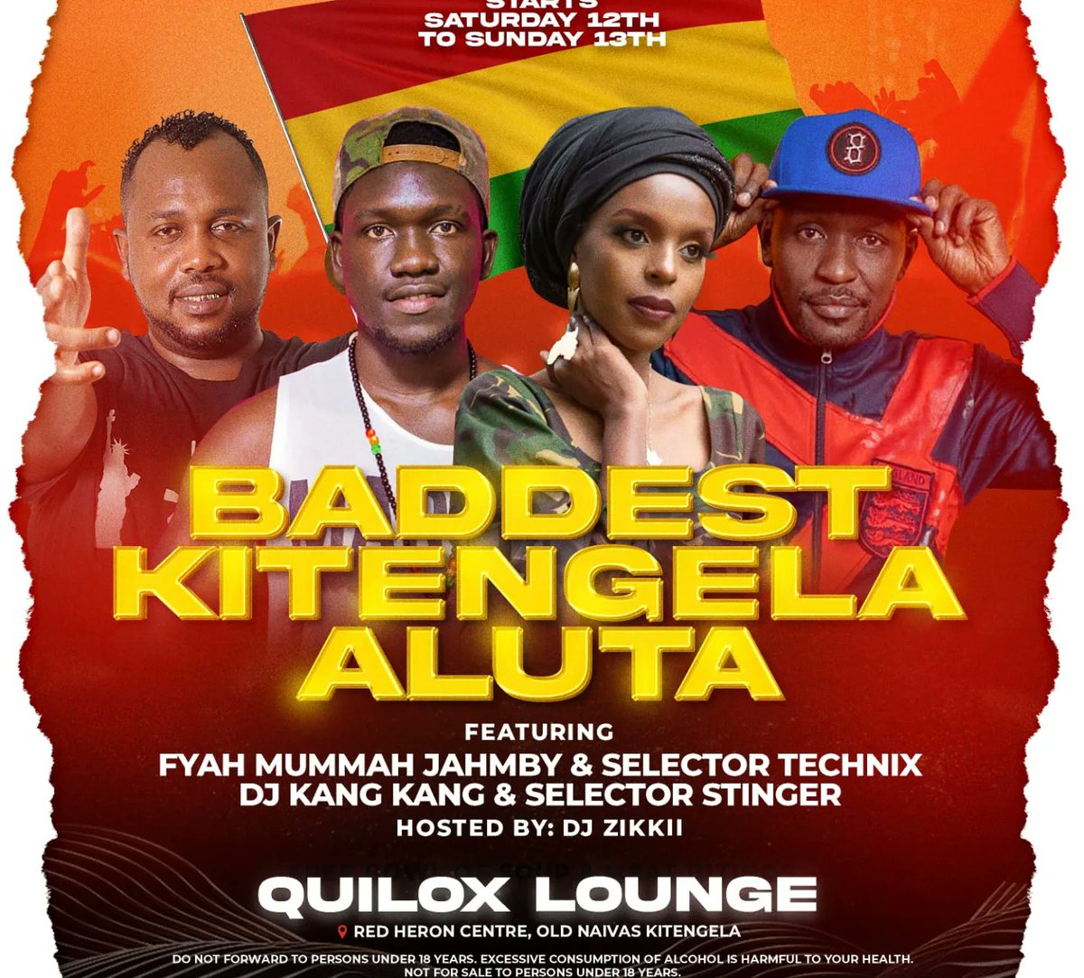 2 SOLD OUT SHOWS HERE IN QATAR. Thank you so much Qatar massive for such a huge turn out. Next stop Quiloxlounge Kitengela Aluta Sunday tomorrow from 6am - Mon morning with Aluta king @DjKangKang & my dj @Selectorstinger hosted by yours truly @Jahmbeekoikai na Kijana wa Masaku