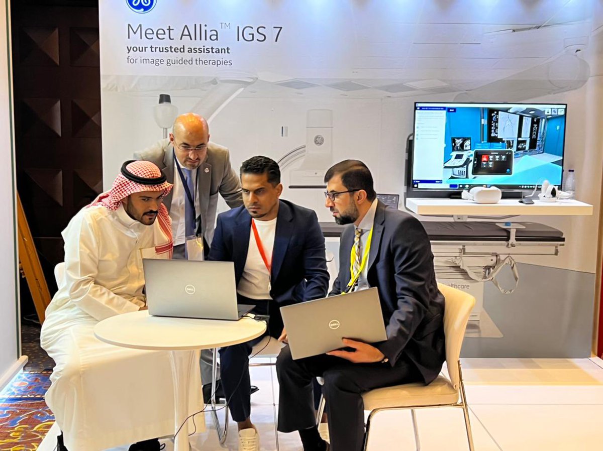 DKawood's tweet photo. SIRS Last day in Jeddah, interventional team having great fruitful customer engagements, and Allia VR Demo is the highlight of this morning… thank you to all who joined demos

#AlliaIGS #interventionalradiology #interventional #SIRS2022 #gehealthcare #gehc https://t.co/SUqRKYuZQH