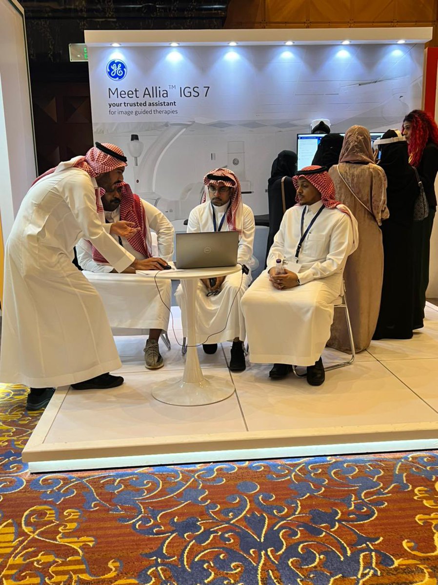 DKawood's tweet photo. SIRS Last day in Jeddah, interventional team having great fruitful customer engagements, and Allia VR Demo is the highlight of this morning… thank you to all who joined demos

#AlliaIGS #interventionalradiology #interventional #SIRS2022 #gehealthcare #gehc https://t.co/SUqRKYuZQH