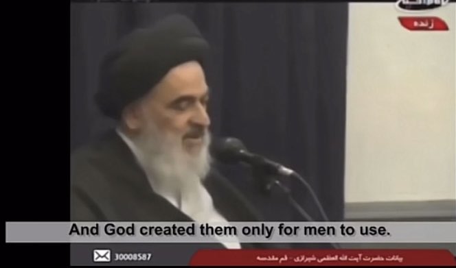 mariaedoyle2's tweet photo. These are the words of a so called religious leader in Iran, these poor women,I pray for them, for their safety, for their rights. As for this man, he is so far away from God, he will never find his way back. #prayersforIran 🙏 https://t.co/KL1E1ZRoqz