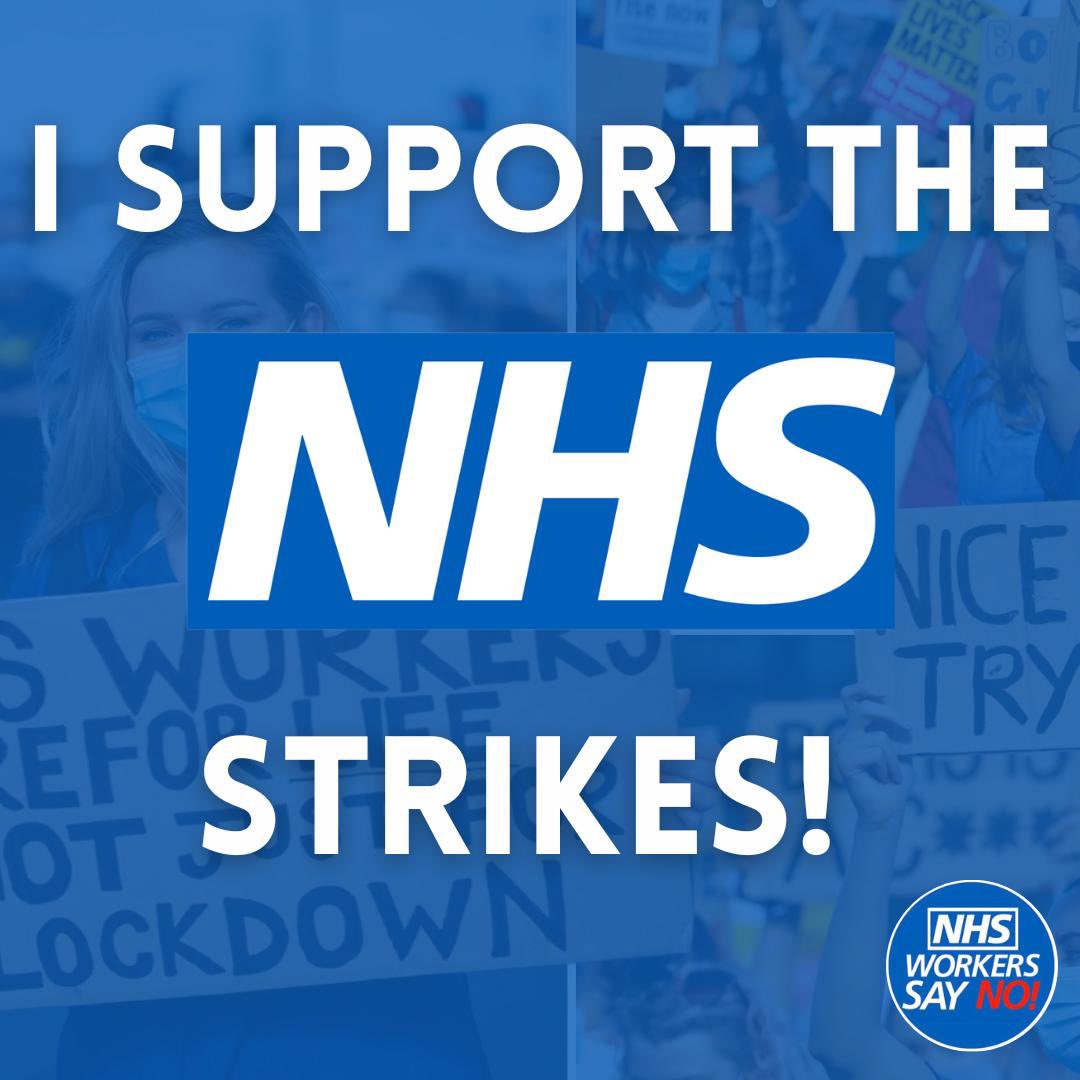 NurseSayNO's tweet image. Voting to strike is not an easy decision for any NHS Worker.

If you’re behind us all, please give this a Retweet. 

Solidarity is everything 💙

#NursesStrike #fbnhs