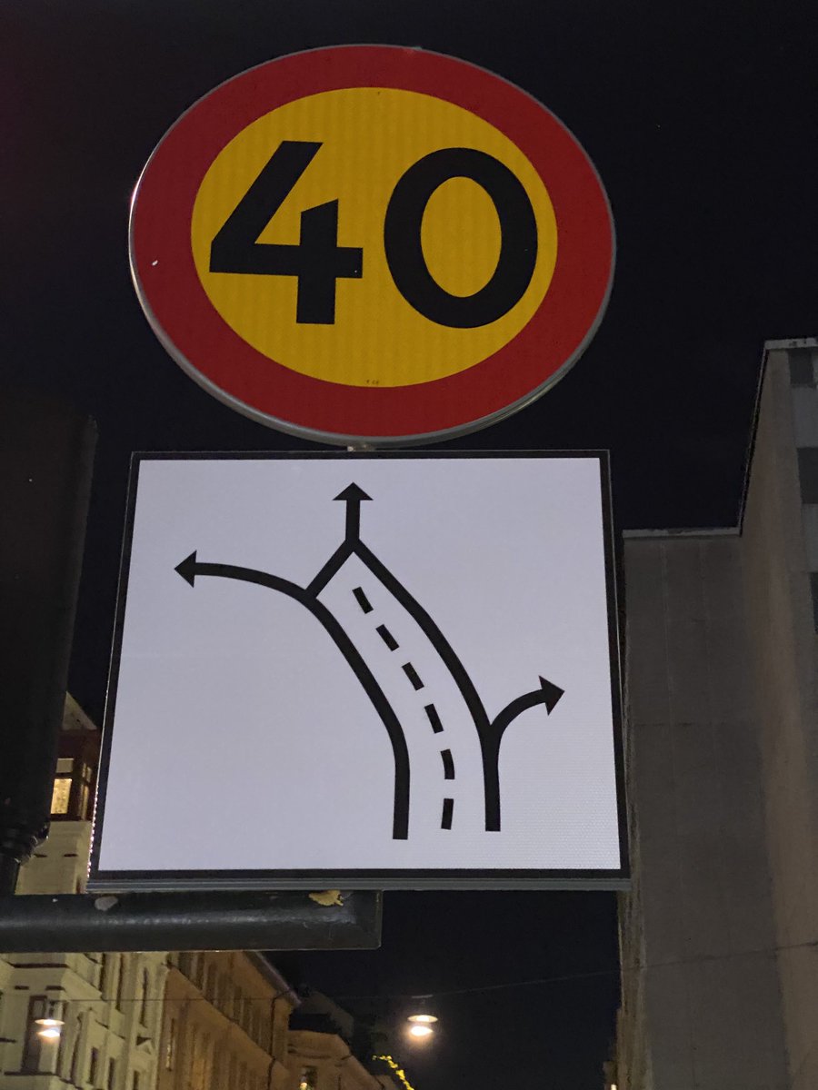 Någon som vet vad denna skylt i Vasastan betyder?