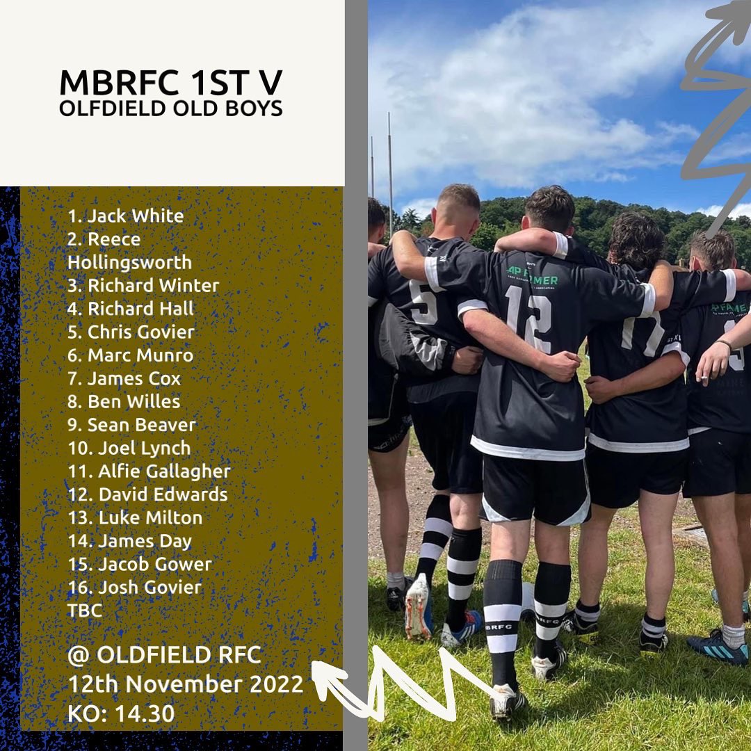 MineheadRfc's tweet image. ⚪️⚫️🏉 FIRST TEAM UPDATE⚪️⚫️🏉 Our first time will be heading away to Oldfield today , KO at 14.30pm. Good Luck Boys #mineheadbarbarians #rugby #alloneteam #rugbyfamily