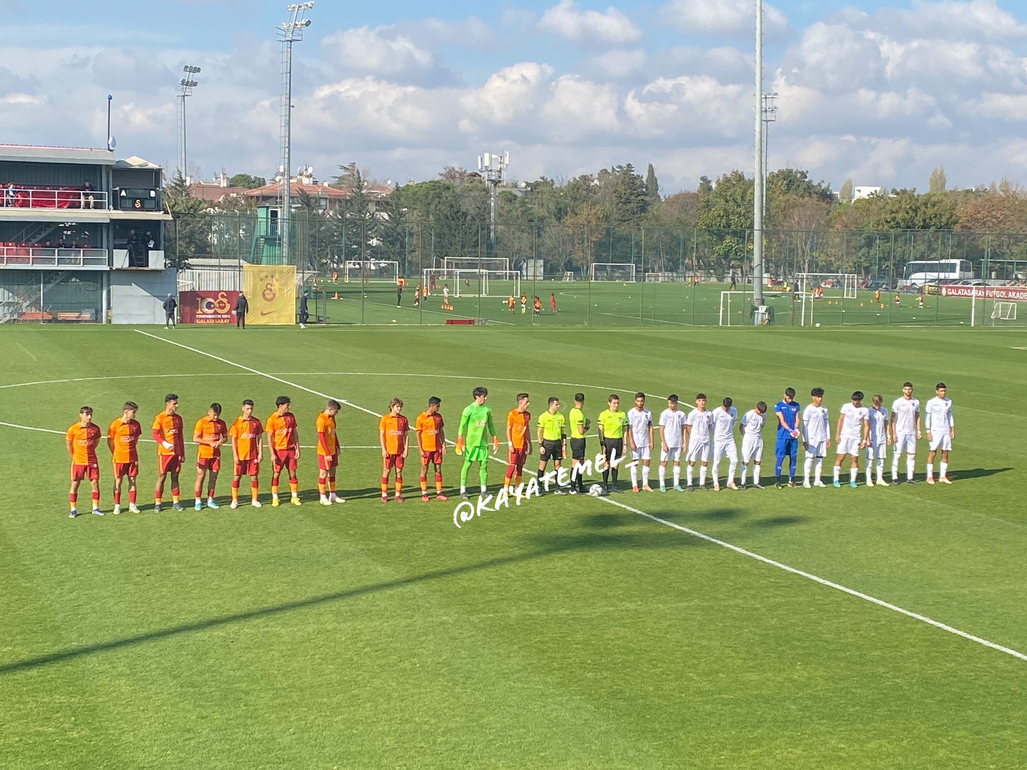 Kaya Temel on Twitter: "Florya’dan Selamlar 👋 Galatasaray U19 Takımı