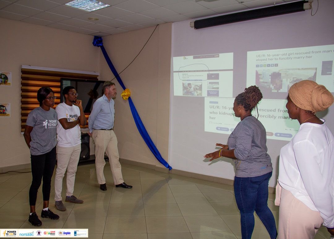 PowerToYouthGh's tweet photo. Earlier this week, we shared insightful moments with reps from the @DutchMFA. Discussion was centered on how the @powertoyouth21 program is being implemented and plans for 2023. 

A key highlight of the conversations was on the need to intensify policy influencing regarding #AGYW https://t.co/Us9mnIvmHO