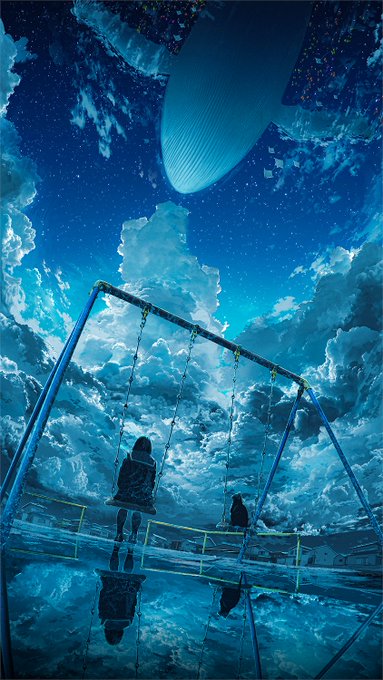 「青空 雲」のTwitter画像/イラスト(人気順)