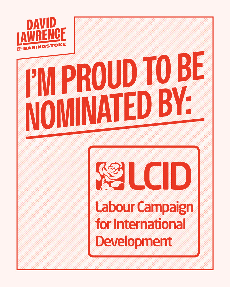 dc_lawrence's tweet photo. Labour's international development record, from Jubilee Debt to the 0.7% pledge, is one our party's proudest achievements.

I've loved working with @LabourCID, @NewDiplomacyUK and @TradeJusticeMov to strengthen our party's internationalism and commitment to the Global South🌹🌍✊ https://t.co/6PjaYdz13B