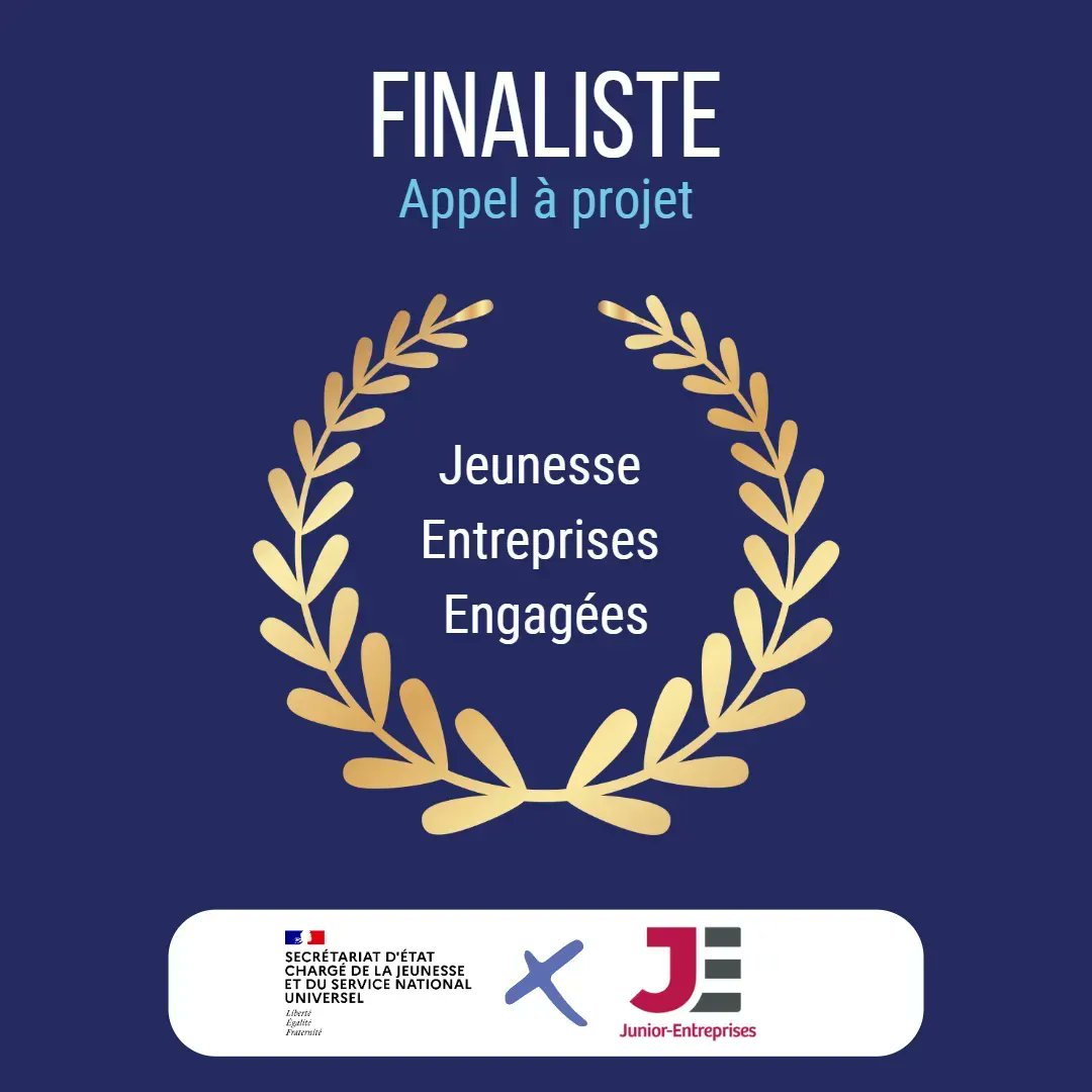 Inspire a passé la première étape des sélections du prix 🏆 Jeunesse Entreprises Engagées 🏆 et fait partie des 6 Juniors-Entreprises choisies pour présenter leur projet devant la secrétaire d’État chargée de la jeunesse, Sarah El Haïry, ce lundi 14 novembre au Ministère. 💬