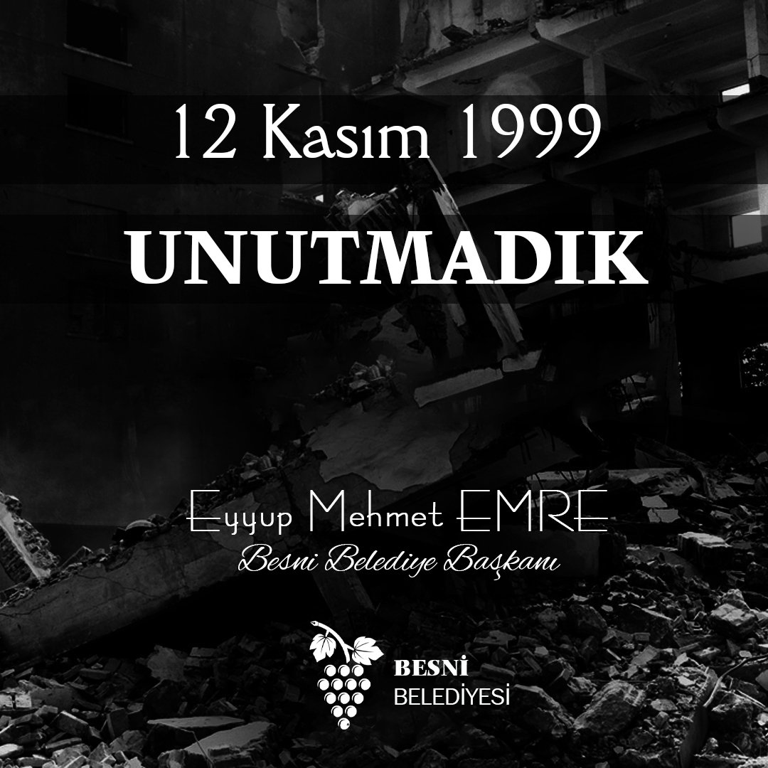 Düzce Depreminin 23. Yıldönümünde Hayıtını Kaybeden Vatandaşlarımızı Rahmetle Anıyorum.
#12Kasım1999