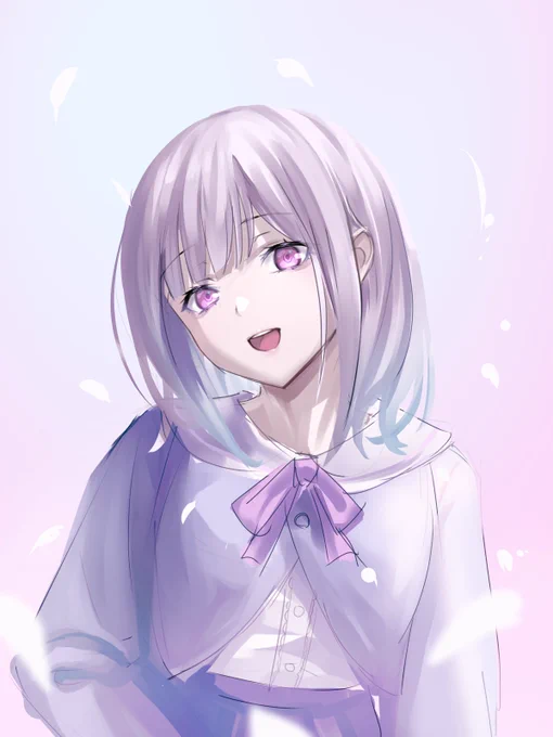 #落書き淡い色合いに挑戦 