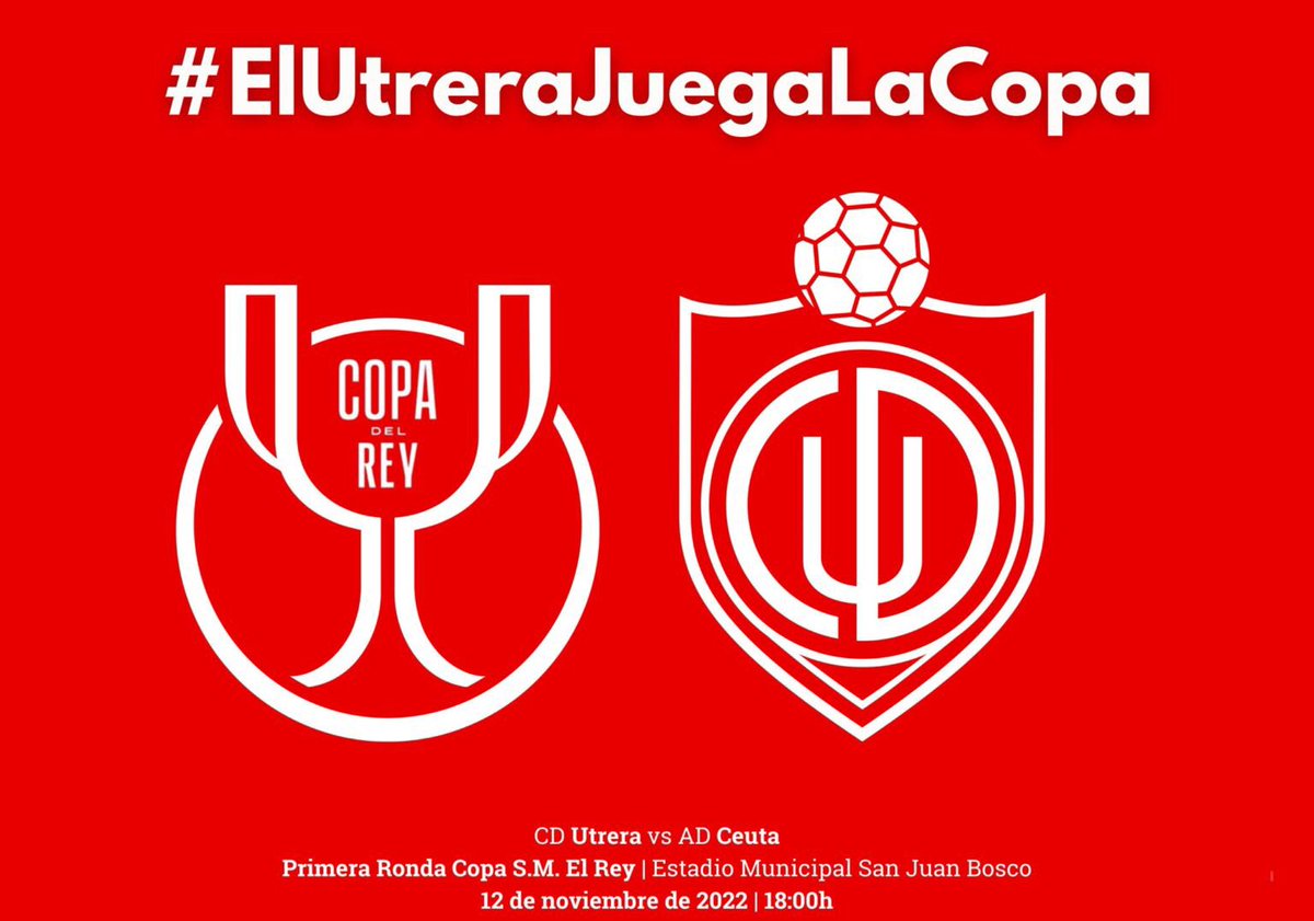 PREVIA #CopaDelRey

📂 𝐄𝐥 𝐬𝐮𝐞𝐧̃𝐨 𝐝𝐞 𝐭𝐨𝐝𝐨 𝐮𝐧 𝐩𝐮𝐞𝐛𝐥𝐨 

👨‍💻 cdutrera.com/previa-el-suen…

#ElUtreraJuegaLaCopa | #ConDerechoASoñar