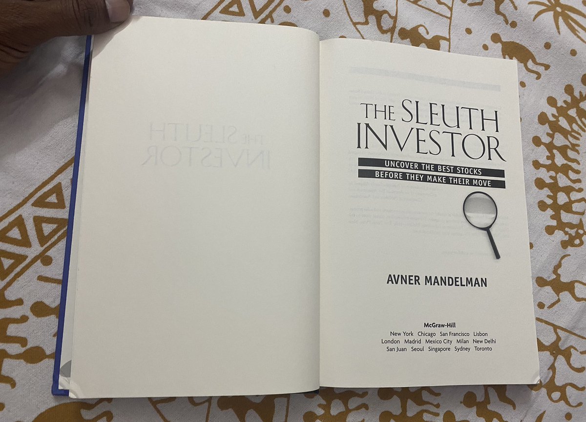caprichinvest's tweet photo. Picking the Sleuth investor, let’s see what’s inside 🤔☺️ !!!
#ragavlibrary https://t.co/5U31yhZwNP