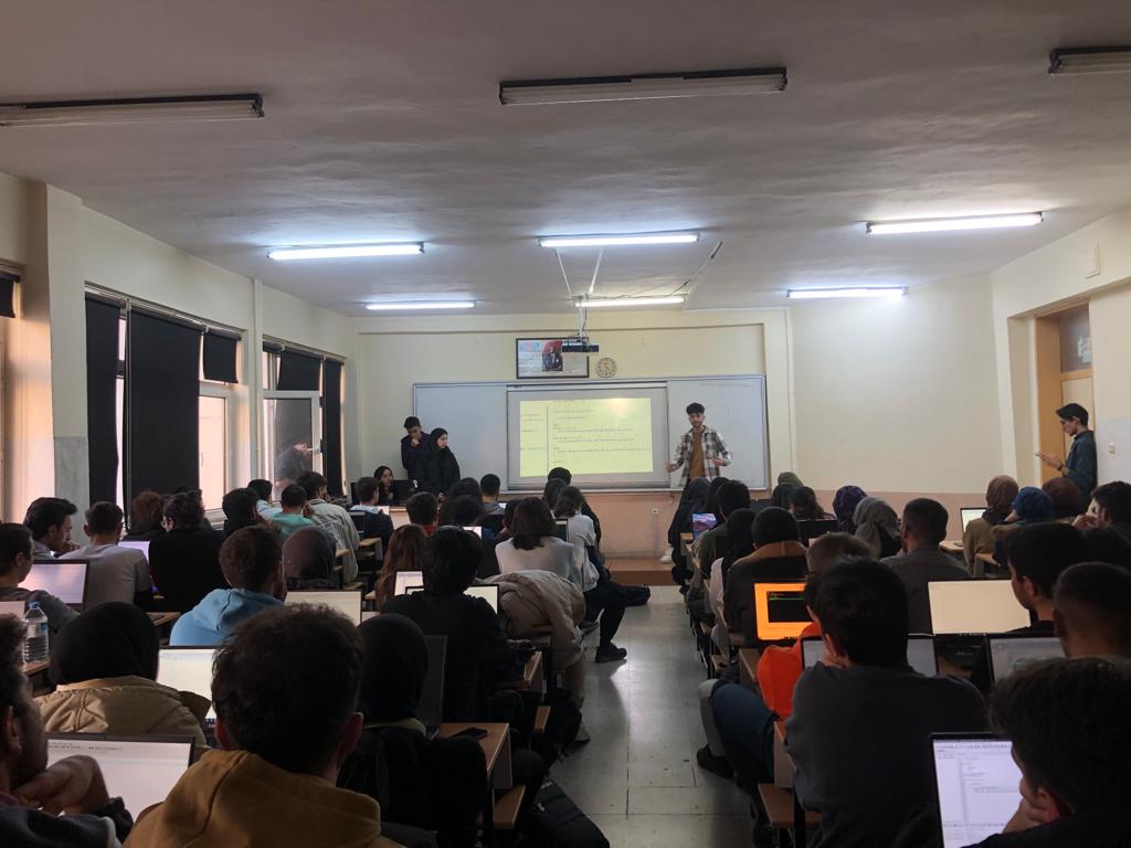 Konya Teknik Üniversitesi Bilişim Topluluğu (@ktunbilisim) on Twitter photo 1. sınıflara yönelik düzenlediğimiz Algoritma ve C Programlama derslerimiz devam etmekte.
<a href="/KTUNEDU/">Konya Teknik Üniversitesi (KTÜN)</a>
<a href="/ktunailab/">KTUN AI LAB</a> 1. sınıflara yönelik düzenlediğimiz Algoritma ve C Programlama derslerimiz devam etmekte.
<a href="/KTUNEDU/">Konya Teknik Üniversitesi (KTÜN)</a>
<a href="/ktunailab/">KTUN AI LAB</a>