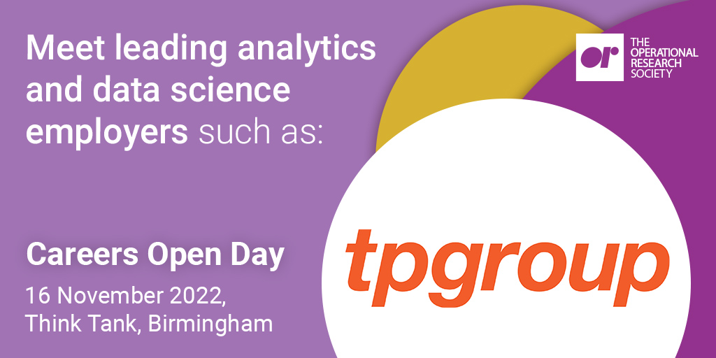 TheORSociety's tweet image. Meet another of our exhibitors - The @TPGroupUK - at our #CareersOpenDay #COD22 16 Nov 22 #ThinkTankBirmingham TPG&apos;s vision is to shape a more secure world; to be the company that national #infrastructure &amp;amp; #security organisations rely on. More info at  bit.ly/3PnaCX3