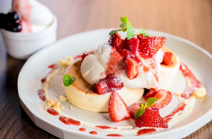 さぁパンケーキのお時間ですん 