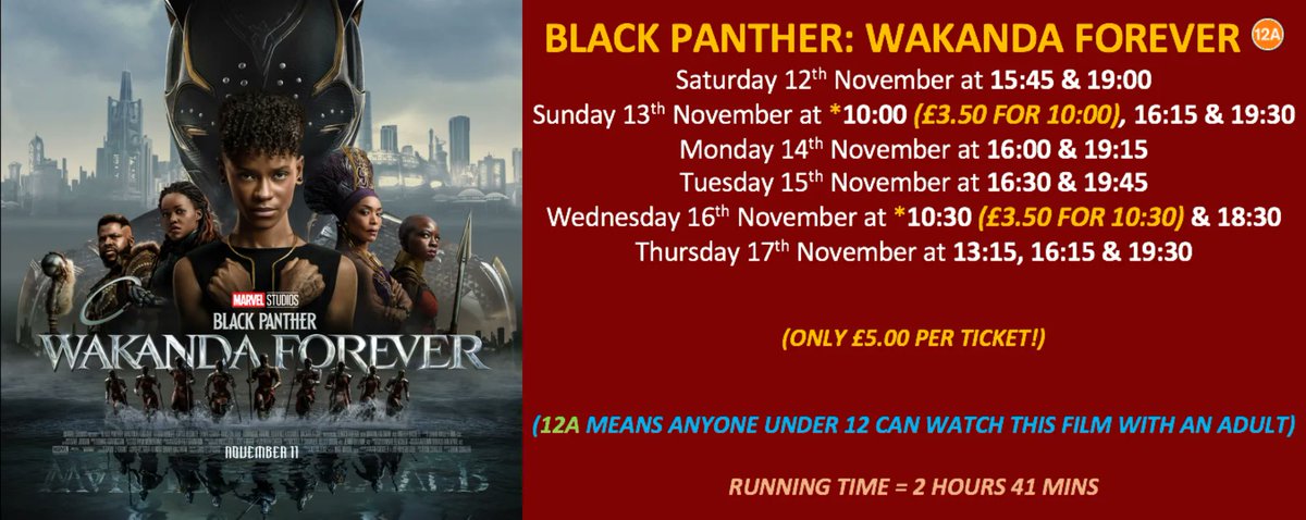 dovercinema's tweet photo. The people of Wakanda fight to protect their home from intervening world powers as they mourn the death of King T'Challa. https://t.co/4dExbrCdvu
