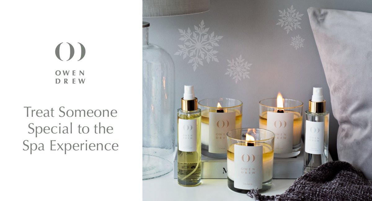 owendrewengland's tweet photo. Treat someone you love to the Spa Experience this Christmas. All our Spa Collection fragrances are carefully blended to promote relaxation and helps soothe you into calmness. #spaexperienceuk #spacollection #luxurycandlegift #candlegiftuk #giftideasforher #giftideasformum https://t.co/9O6eVvFBCa